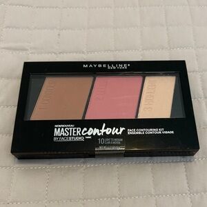 Maybelline Master Contour Face Contouring Kit - Brown, Pink, Gold